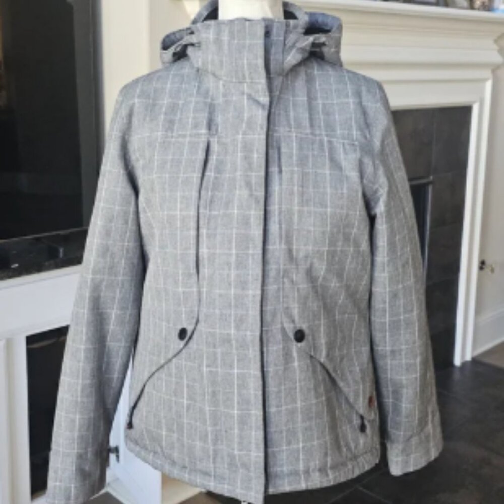 Woolrich plaid winter coat jacket outdoor ski Wilton Parka S